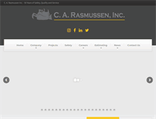 Tablet Screenshot of carasmussen.com